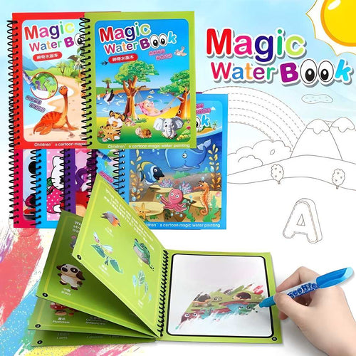 Reusable Magic Water Quick Dry Book