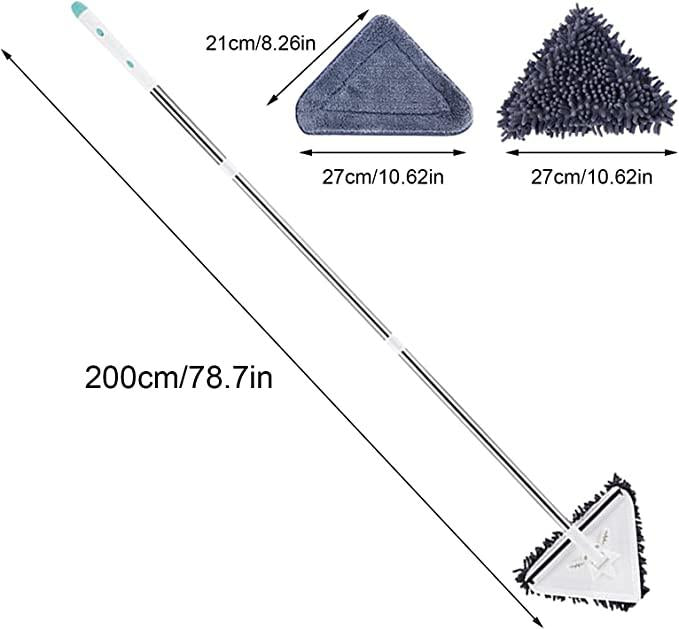 Triangle Cleaning Mop- Multipurpose Floor Cleaning Mop